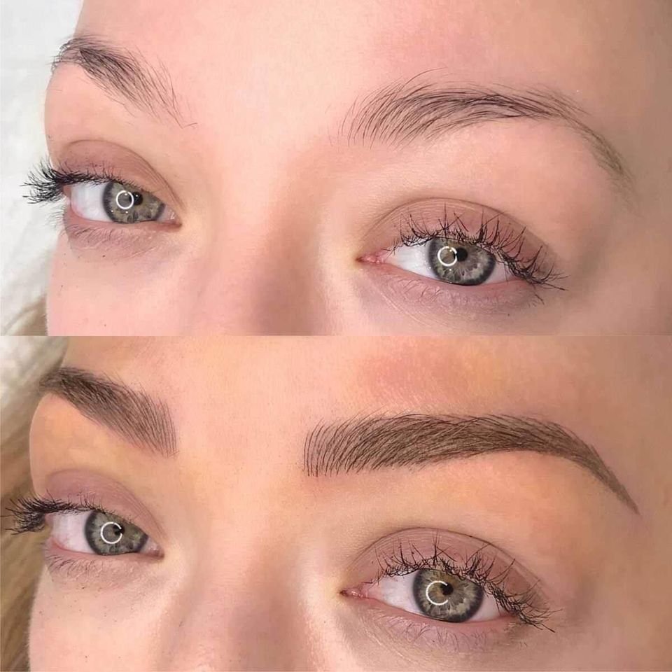 Microblading before and after 