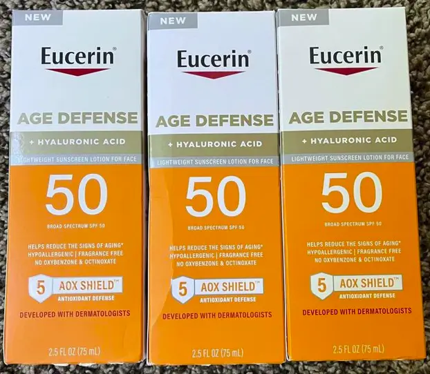 Eucerin Age Defense Hyaluronic Acid Sunscreen