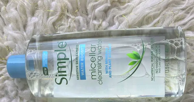 Simple Sensitive Skin Experts Micellar Cleansing Water